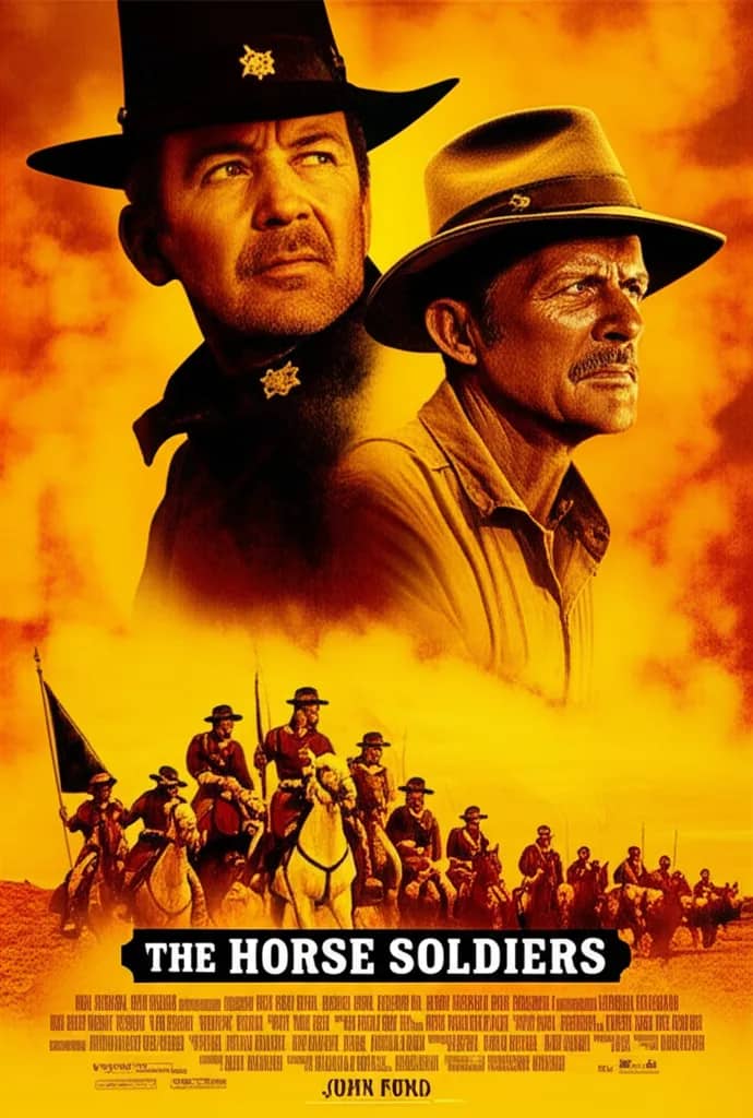 Poster for The Horse Soldiers