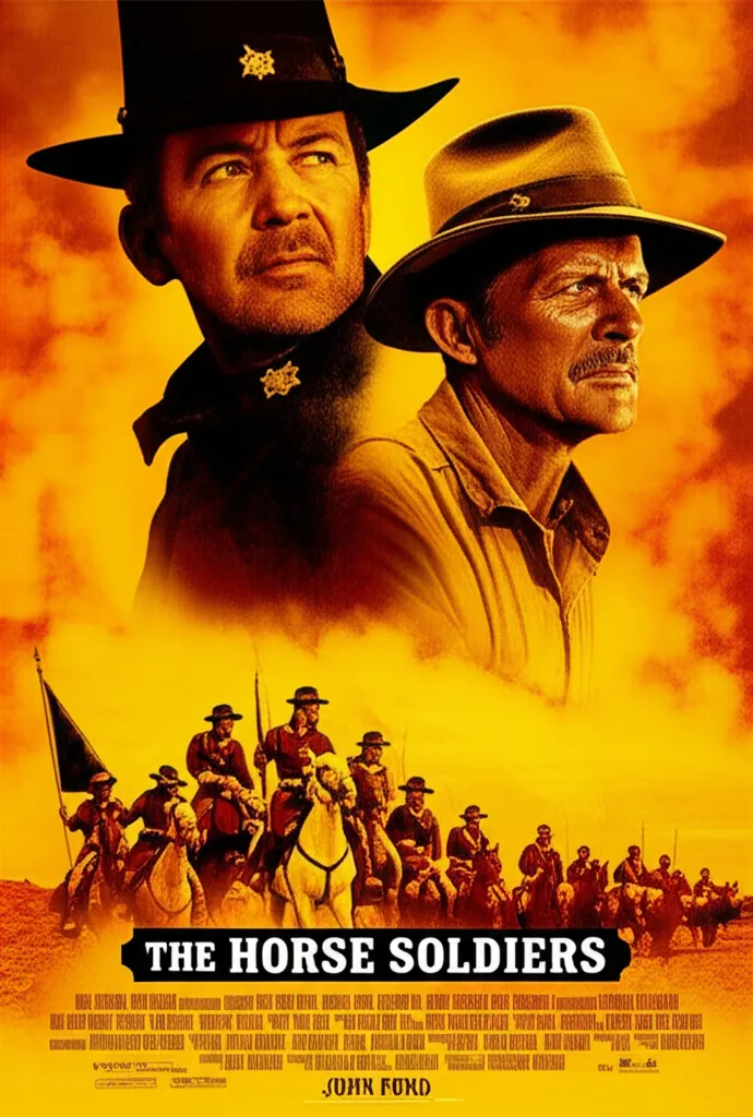 The Horse Soldiers poster