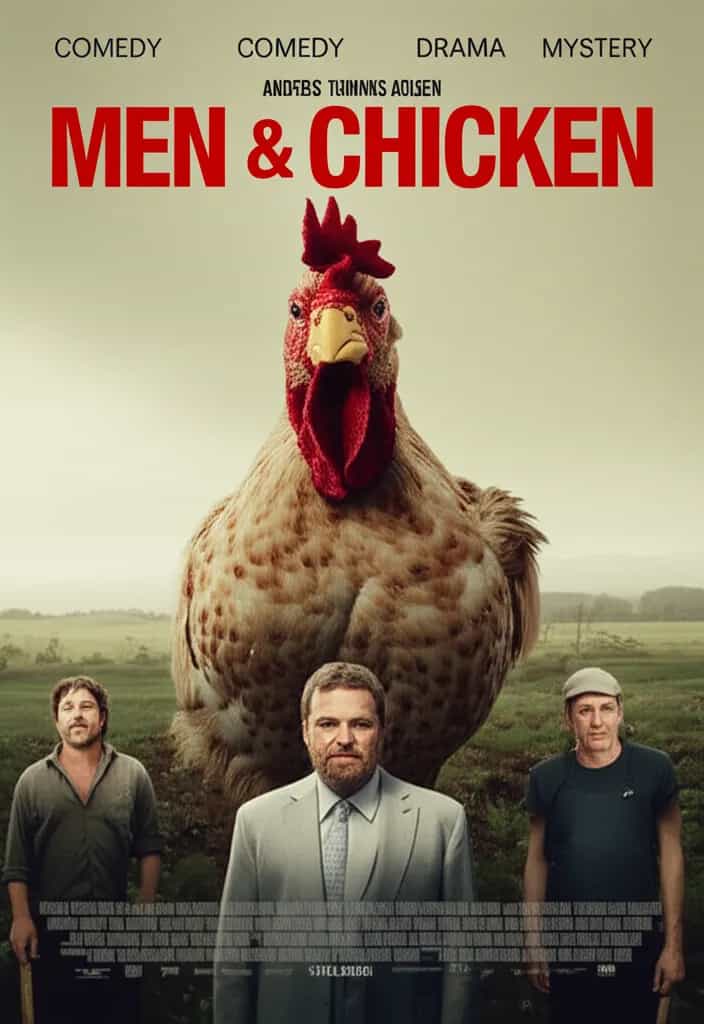 Poster for Men & Chicken