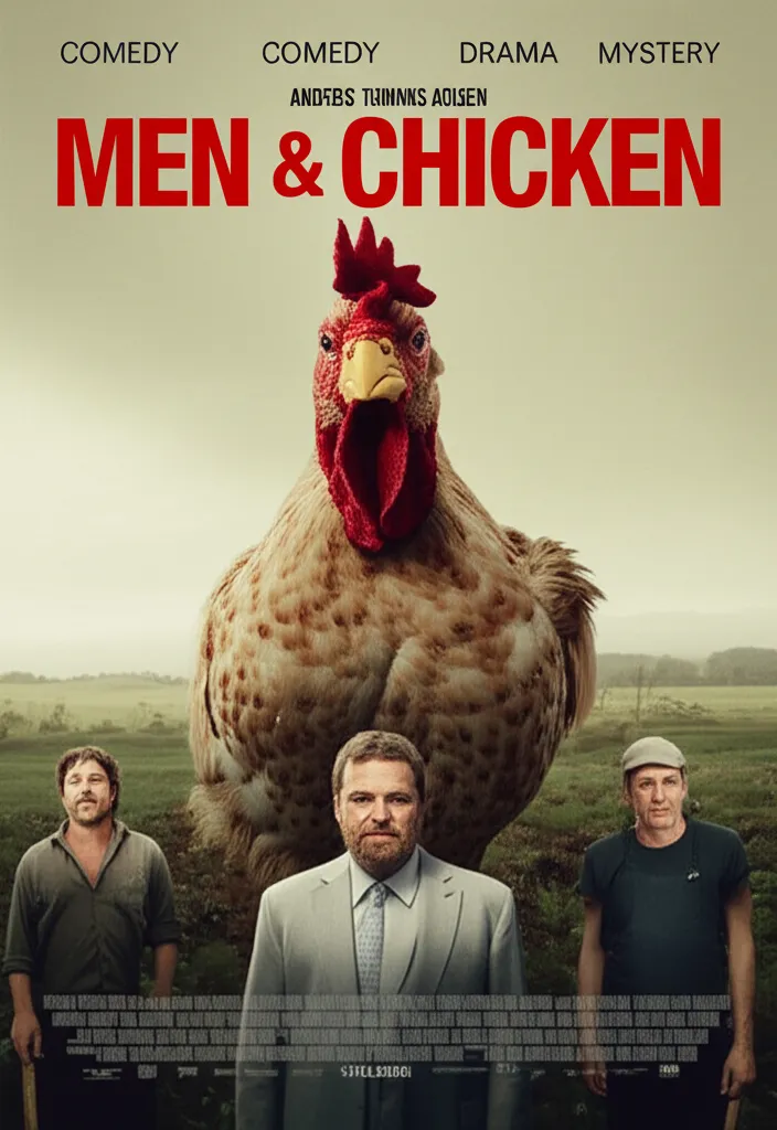 Poster for Men & Chicken