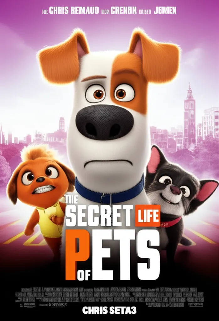 The Secret Life of Pets poster