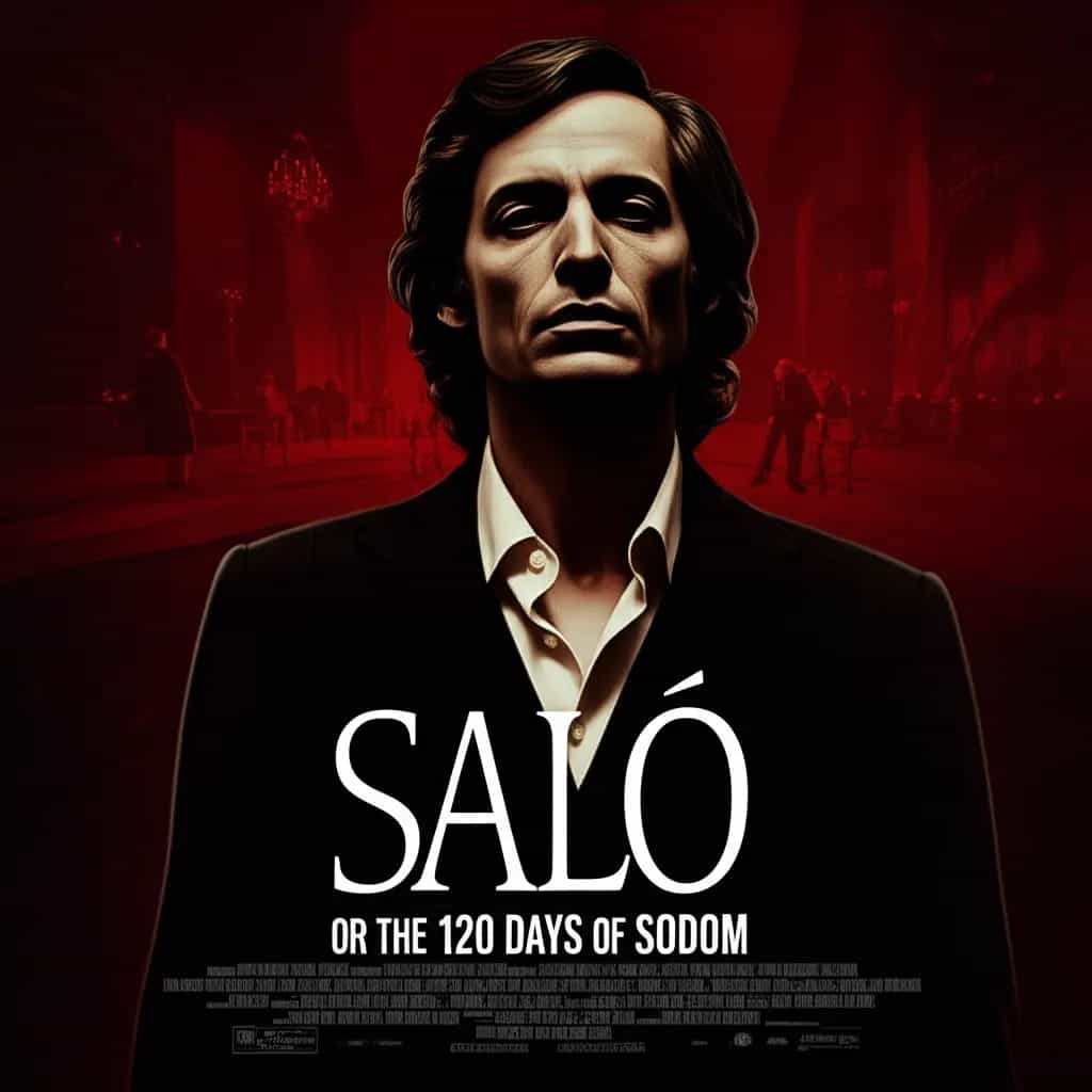 Poster for Salò, or the 120 Days of Sodom