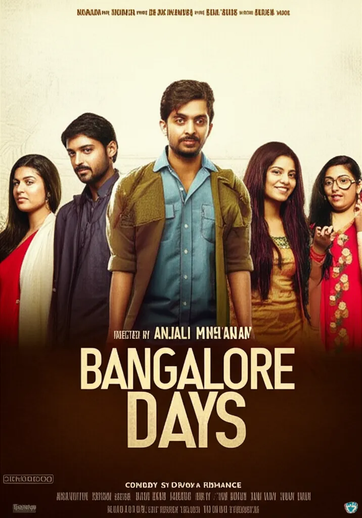 Bangalore Days poster