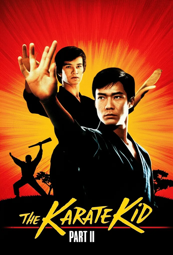 Poster for The Karate Kid Part II
