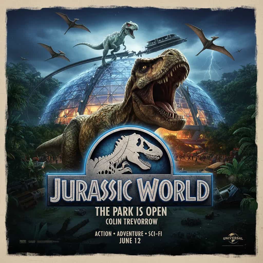 Poster for Jurassic World