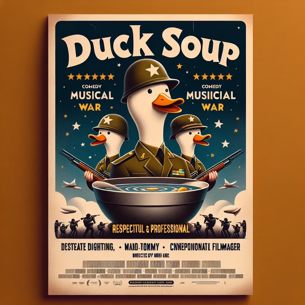 Poster for Duck Soup