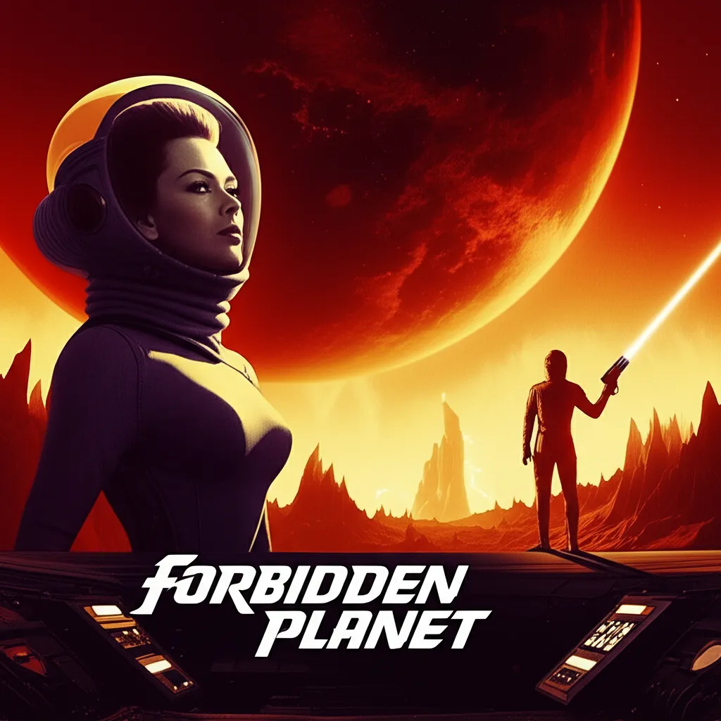 Forbidden Planet poster