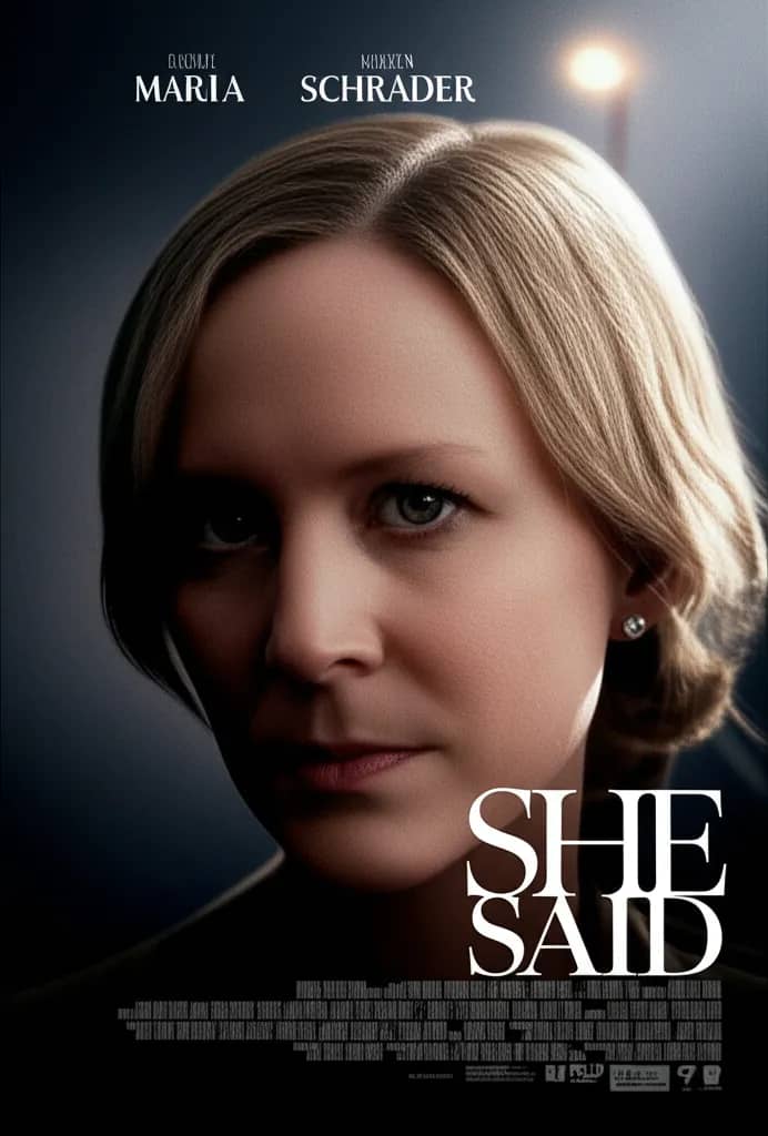 Poster for She Said