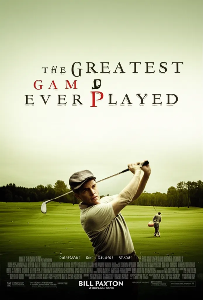 Poster for The Greatest Game Ever Played