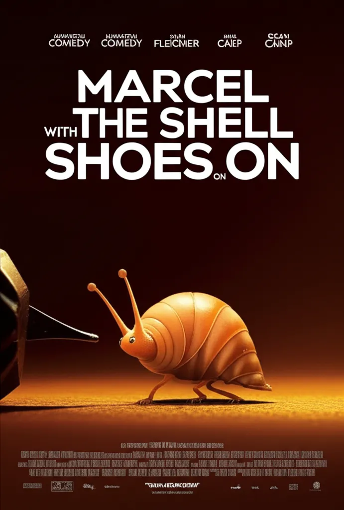 Marcel the Shell with Shoes On poster