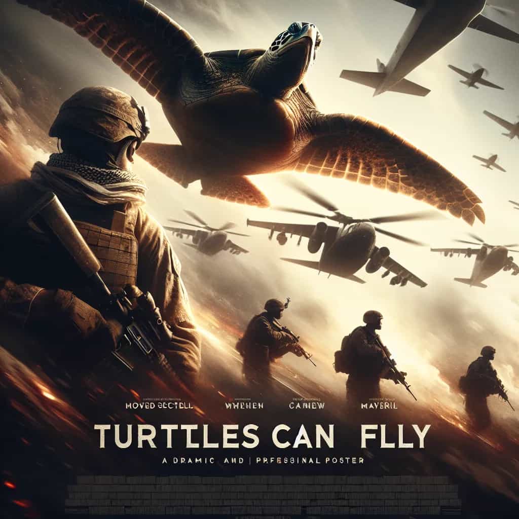 Poster for Turtles Can Fly