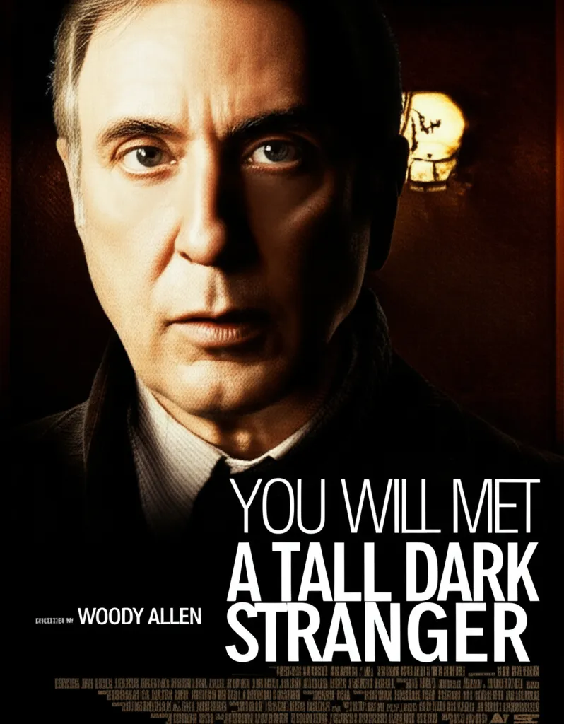 You Will Meet a Tall Dark Stranger poster