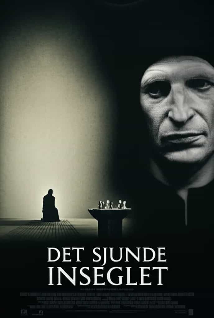 Poster for Det sjunde inseglet