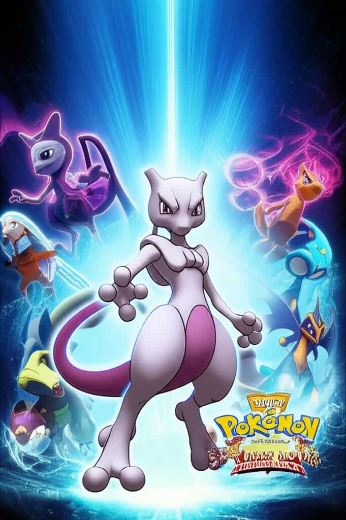 Poster for Pokémon: The First Movie - Mewtwo Strikes Back