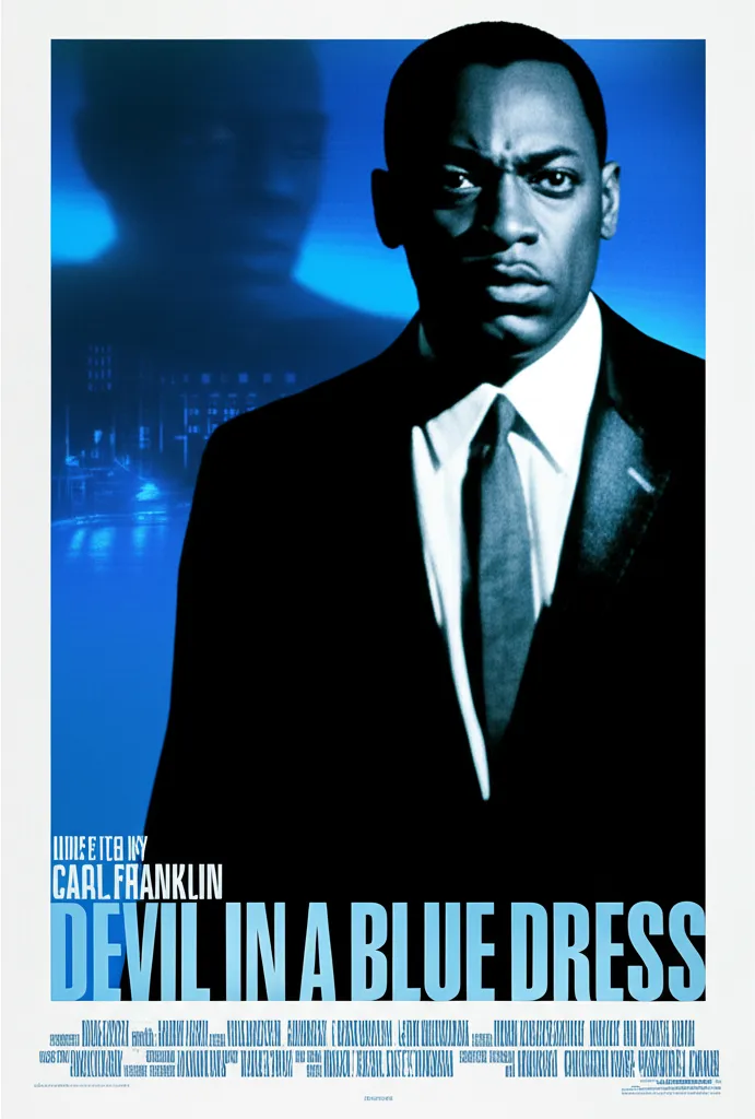 Devil in a Blue Dress poster