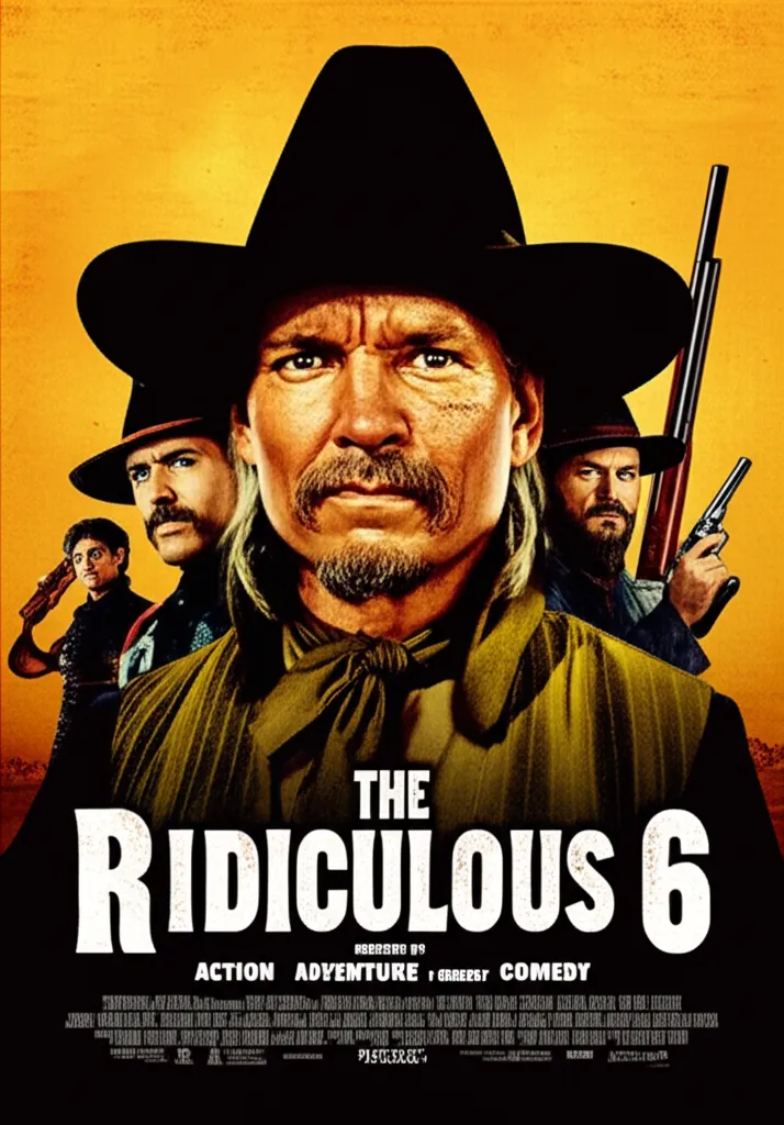 The Ridiculous 6 poster