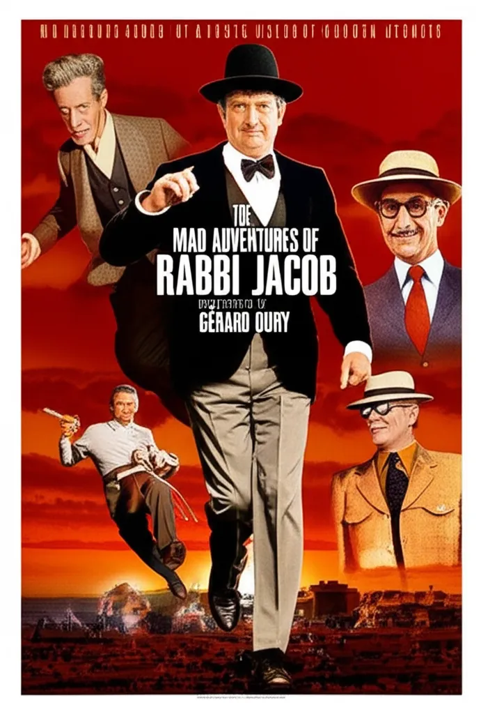 The Mad Adventures of Rabbi Jacob poster
