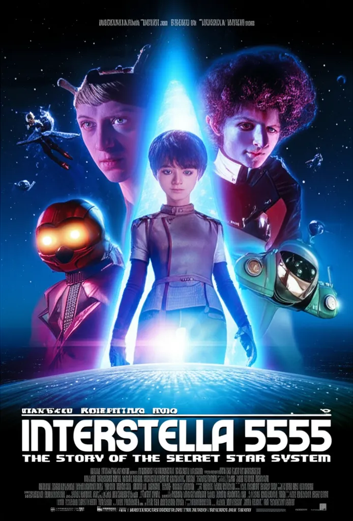 Interstella 5555: The 5tory of the 5ecret 5tar 5ystem poster