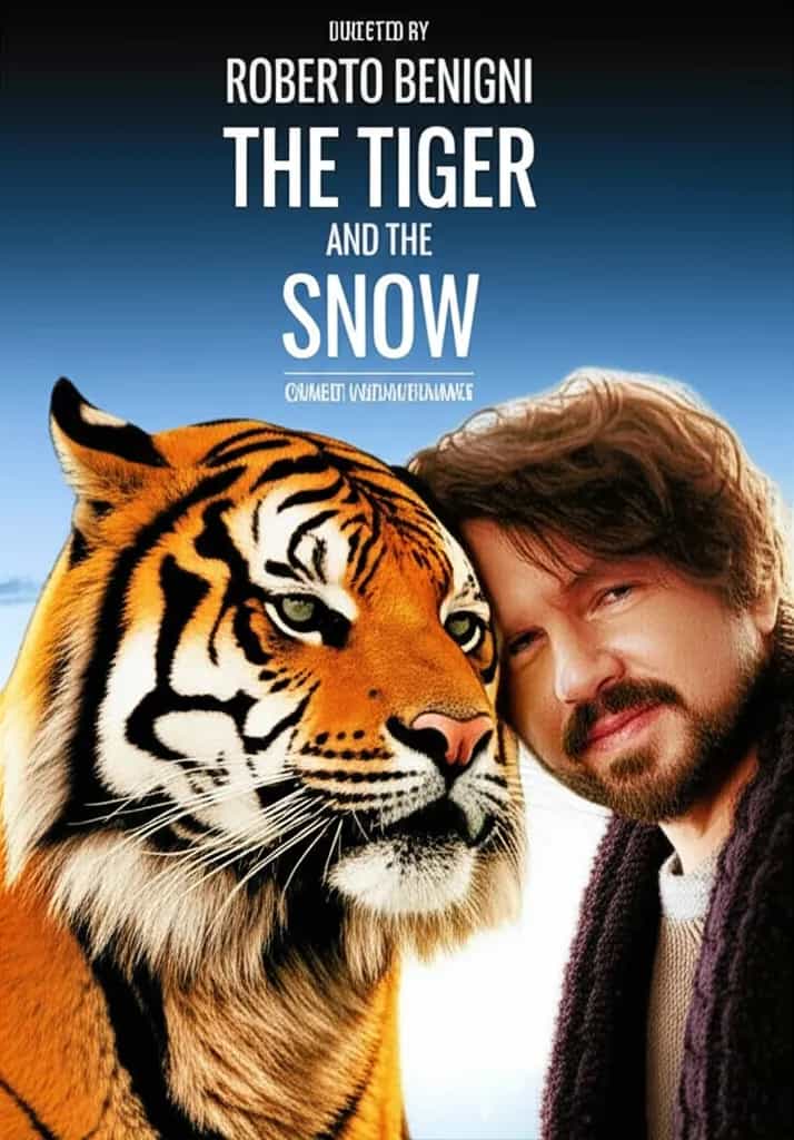 Poster for The Tiger and the Snow