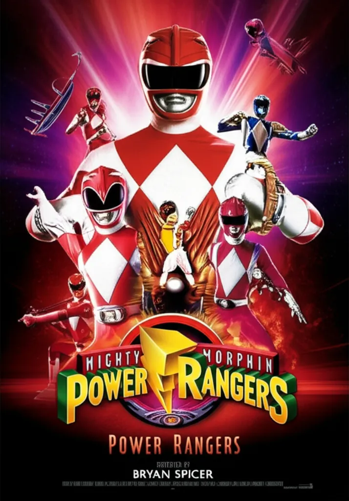 Mighty Morphin Power Rangers poster