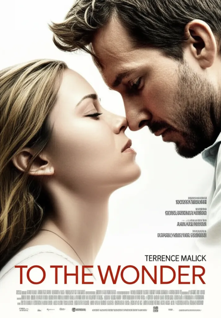To the Wonder poster