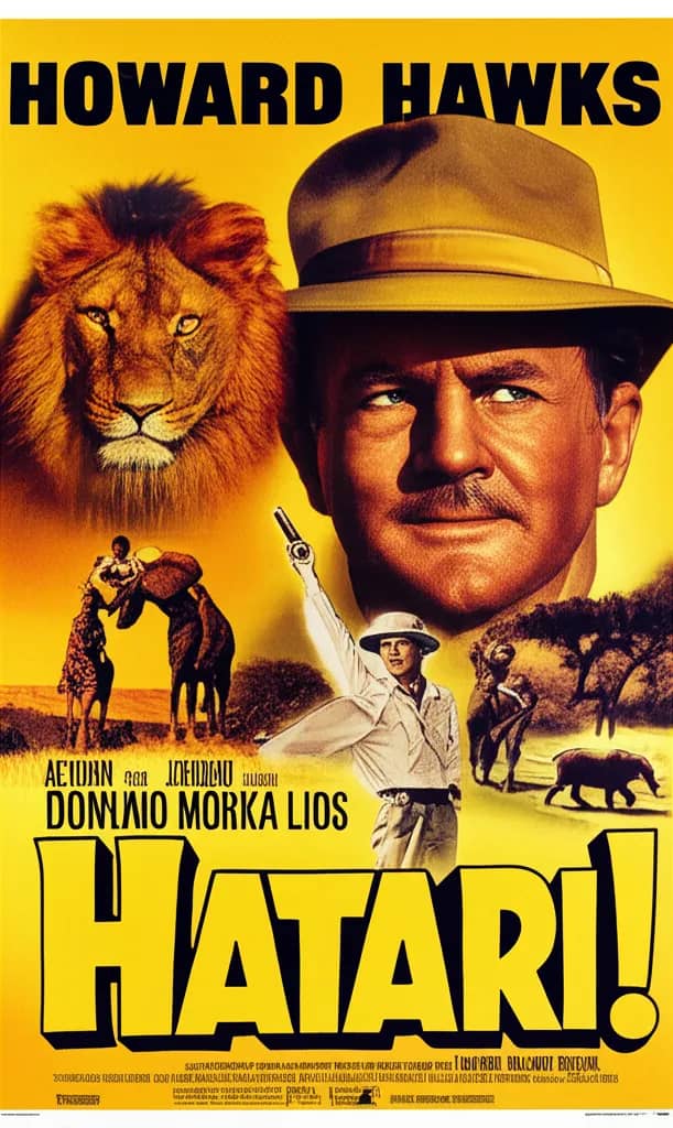 Poster for Hatari!