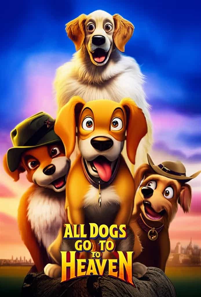 Poster for All Dogs Go to Heaven