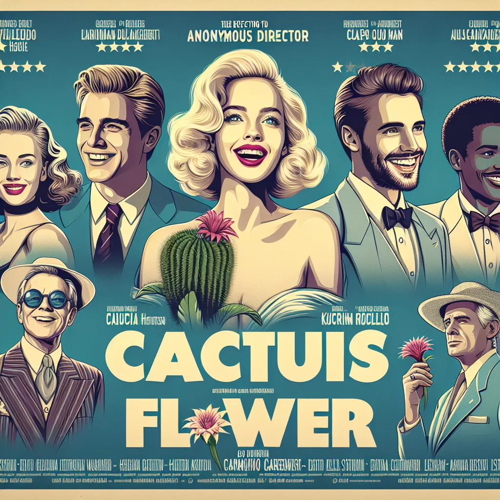 Cactus Flower poster