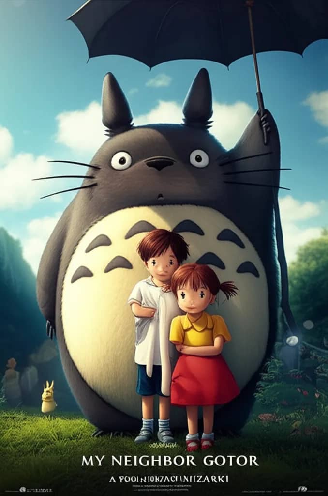 Poster for My Neighbor Totoro