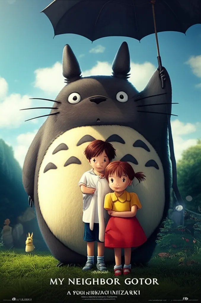 Poster for My Neighbor Totoro