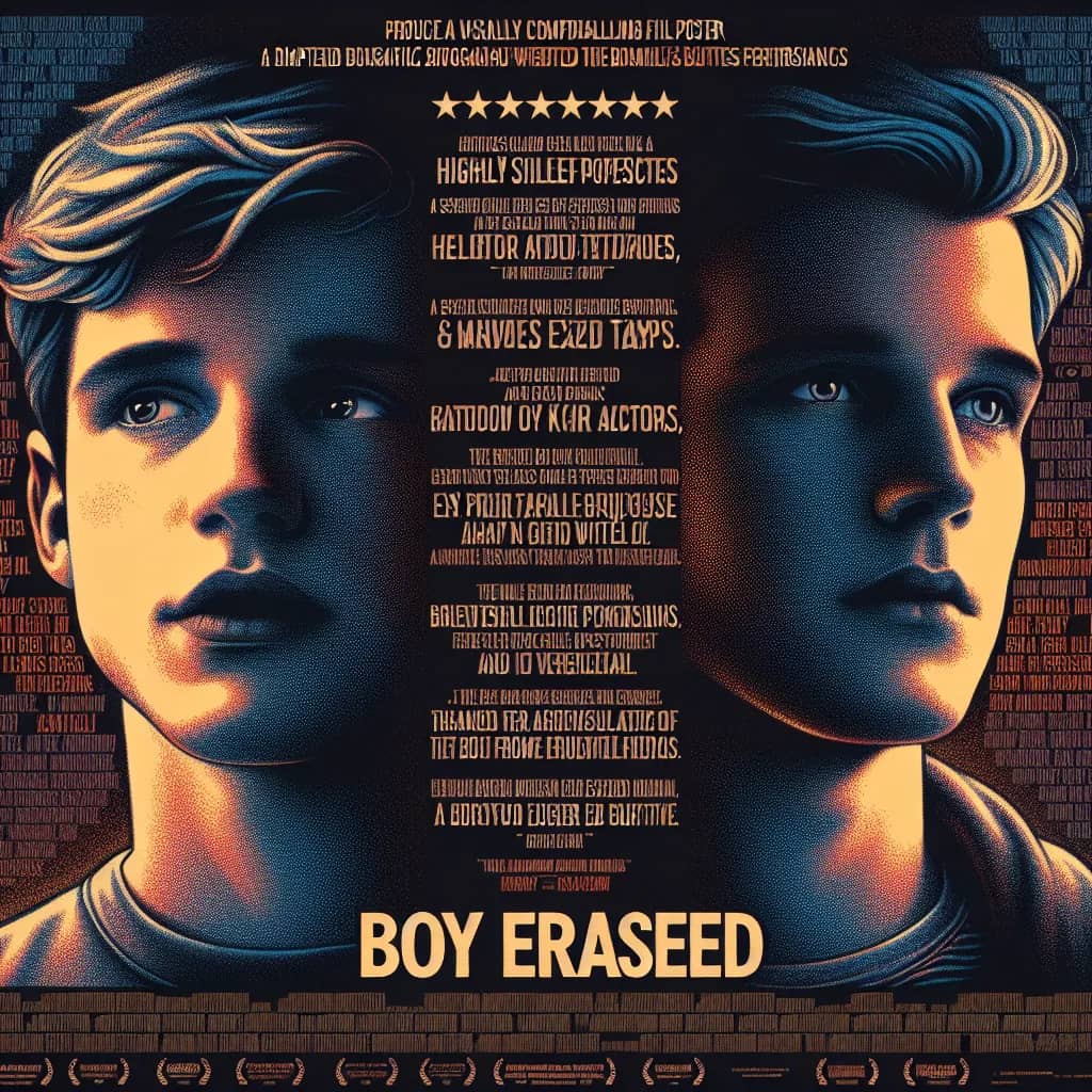 Poster for Boy Erased