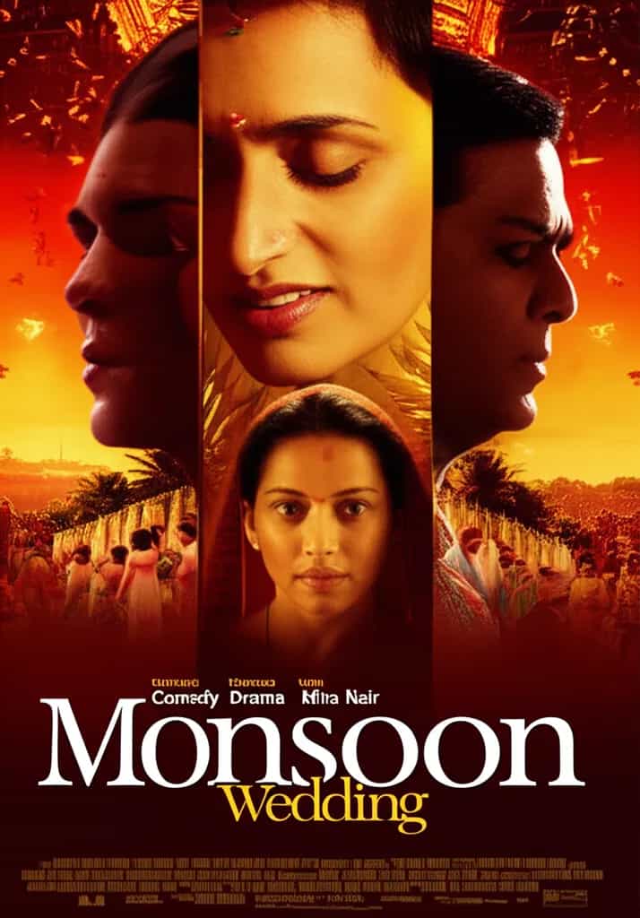 Poster for Monsoon Wedding