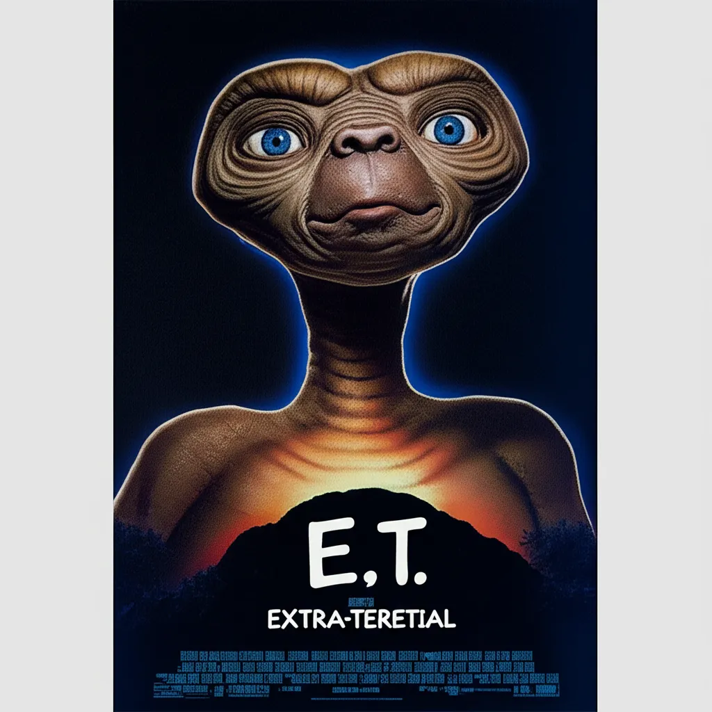 E.T. the Extra-Terrestrial poster