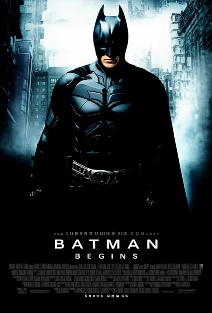 Batman Begins poster
