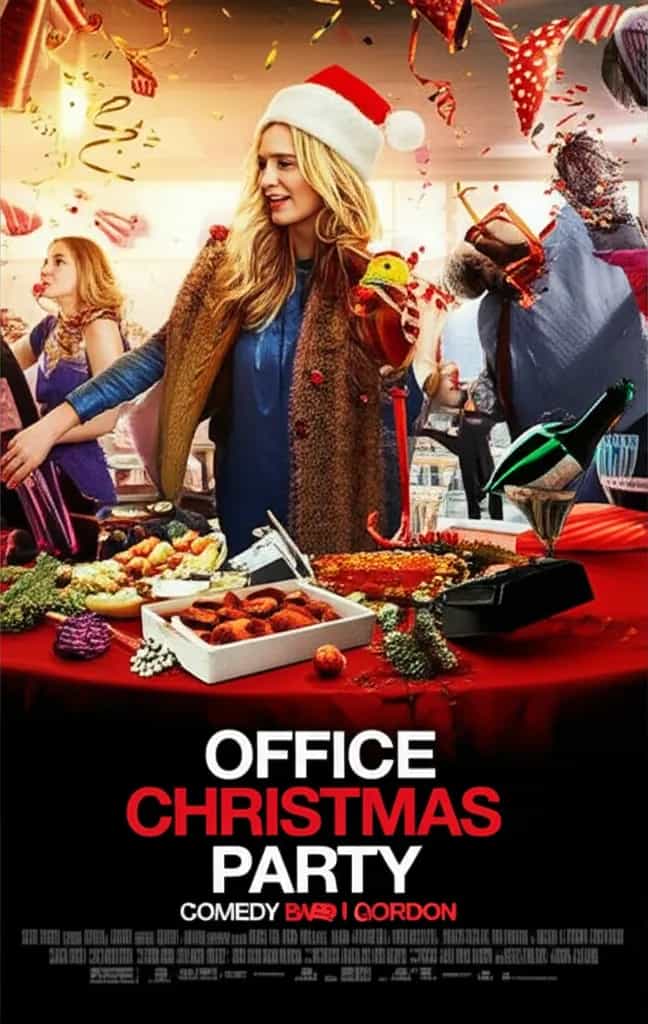 Poster for Office Christmas Party