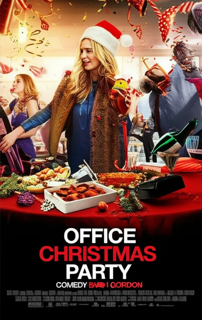 Office Christmas Party poster