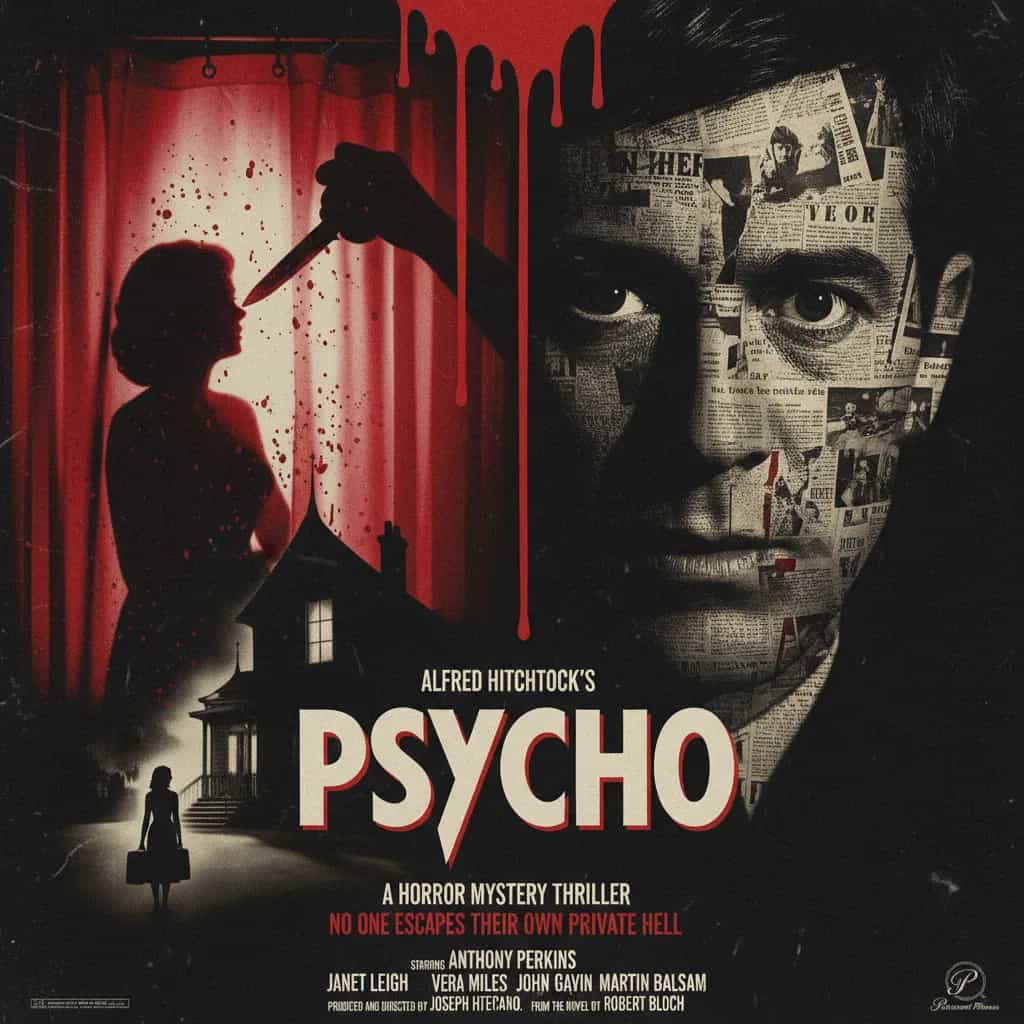 Poster for Psycho