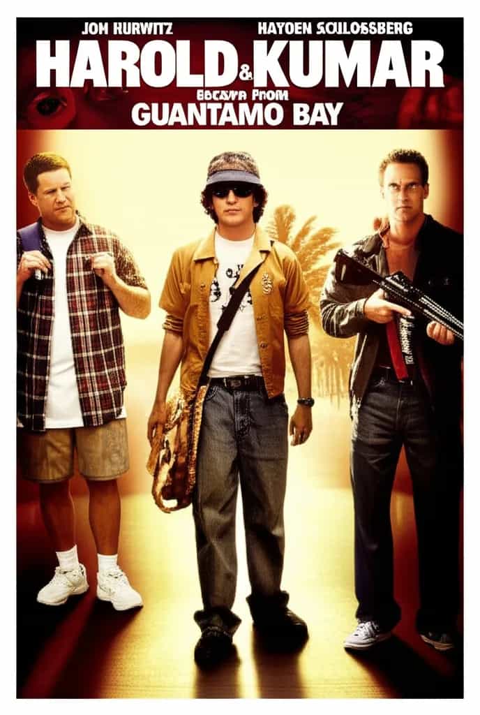 Poster for Harold & Kumar Escape from Guantanamo Bay