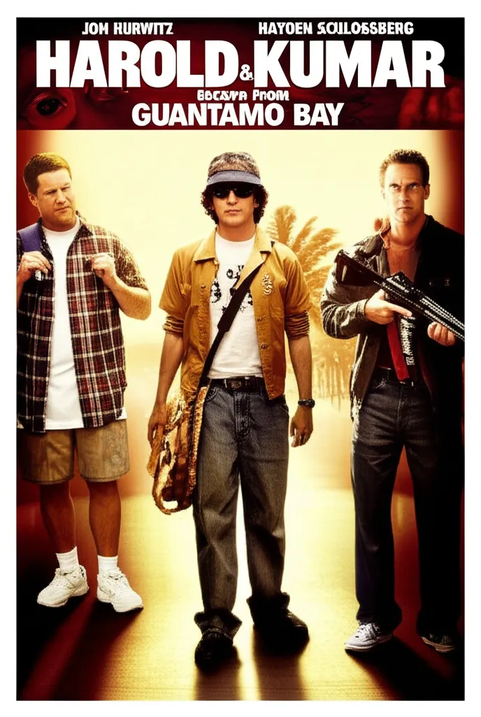 Harold & Kumar Escape from Guantanamo Bay poster