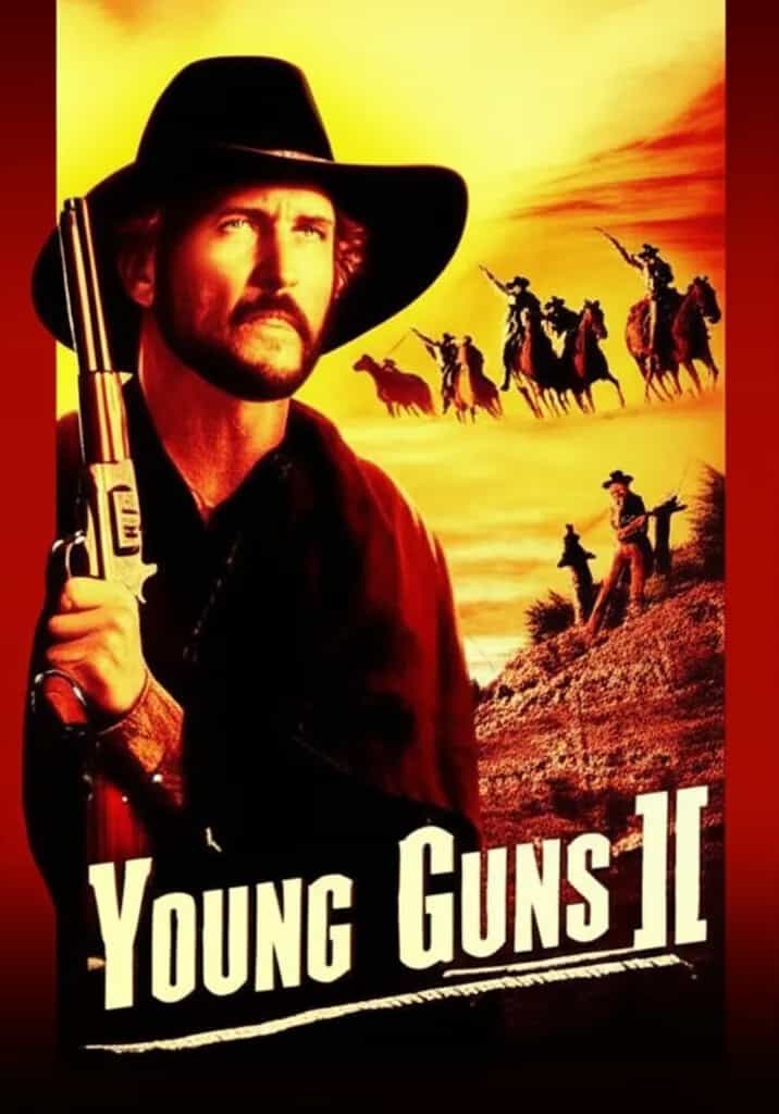 Poster for Young Guns II