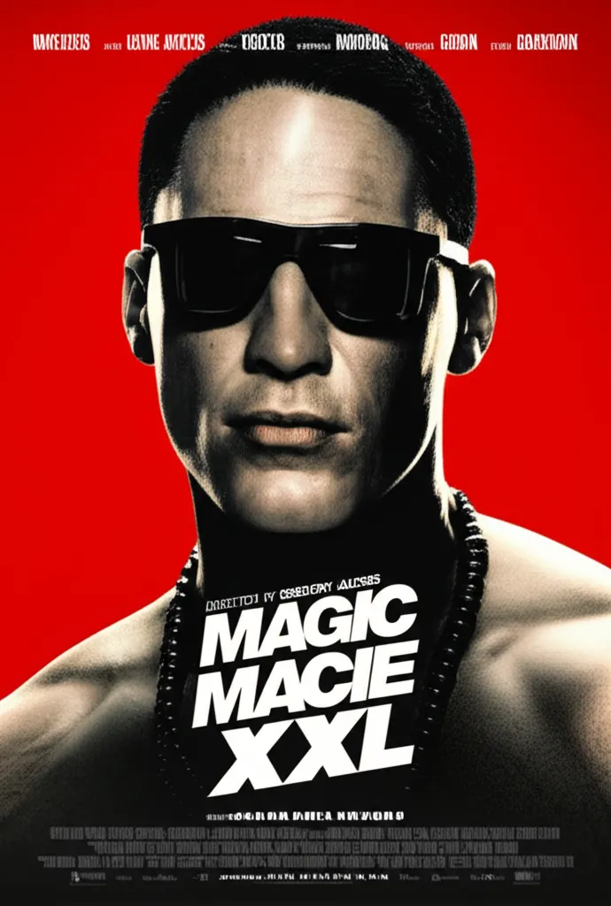Poster for Magic Mike XXL