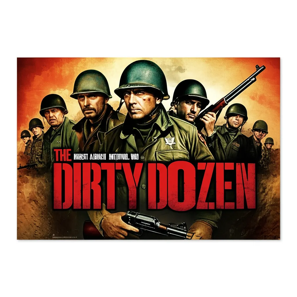 Poster for The Dirty Dozen
