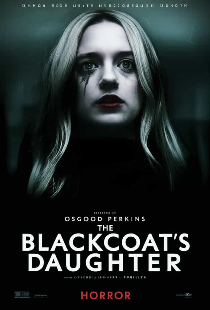 Poster for The Blackcoat's Daughter
