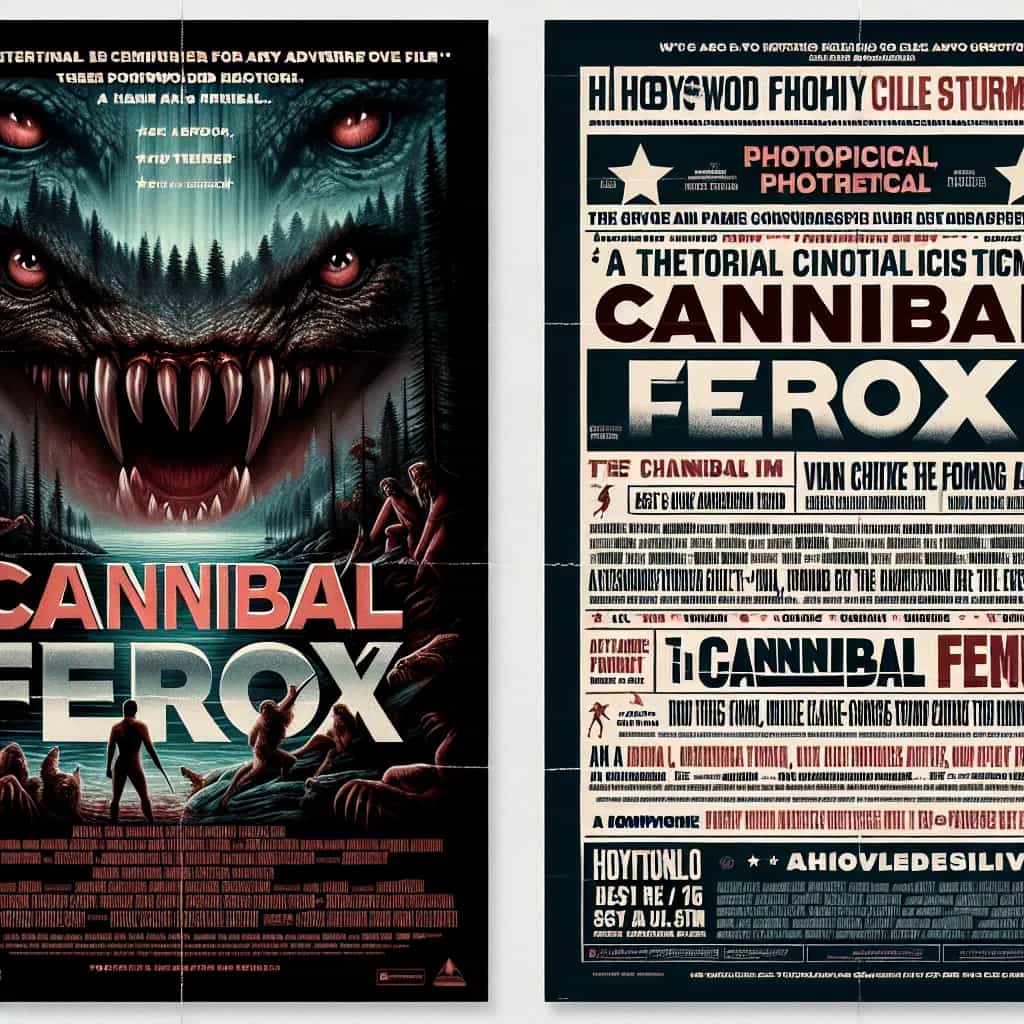Poster for Cannibal Ferox