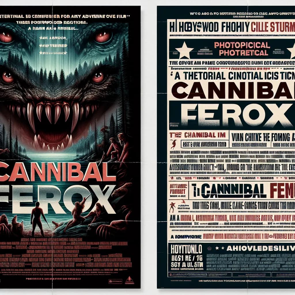 Poster for Cannibal Ferox