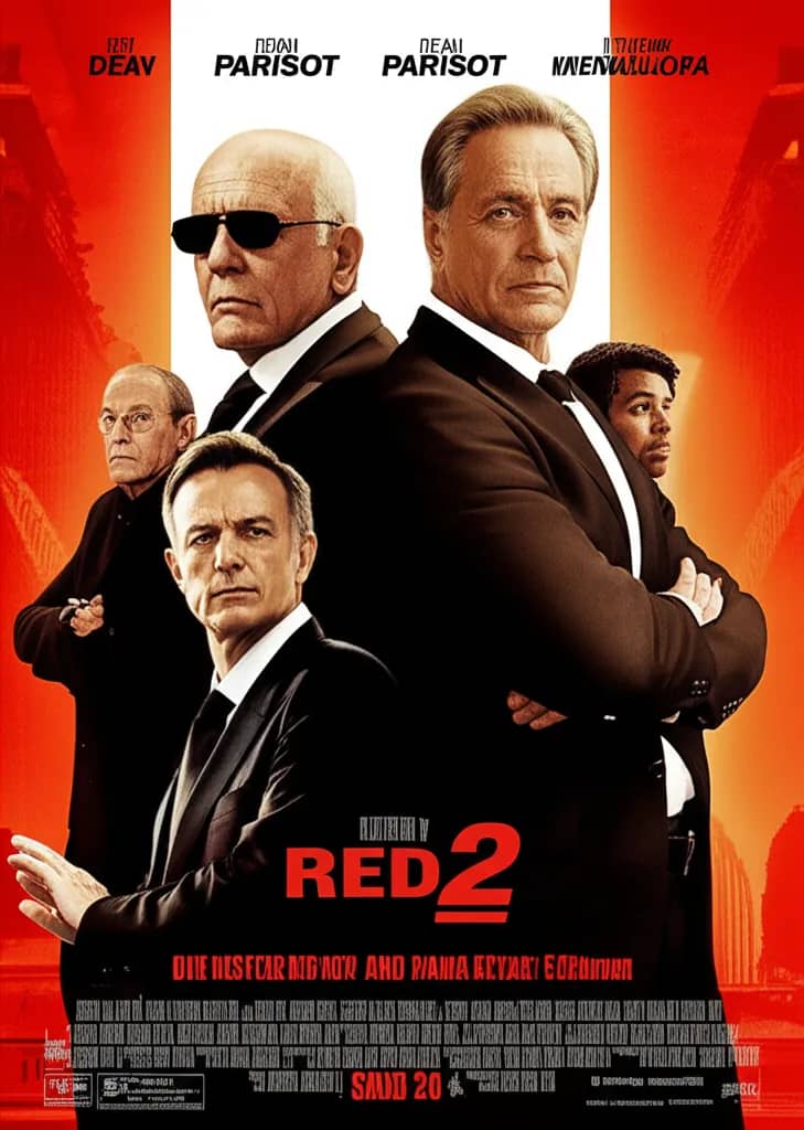 Poster for RED 2
