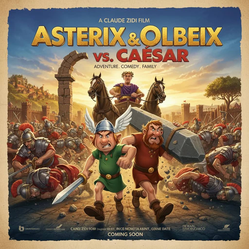 Poster for Asterix and Obelix vs. Caesar