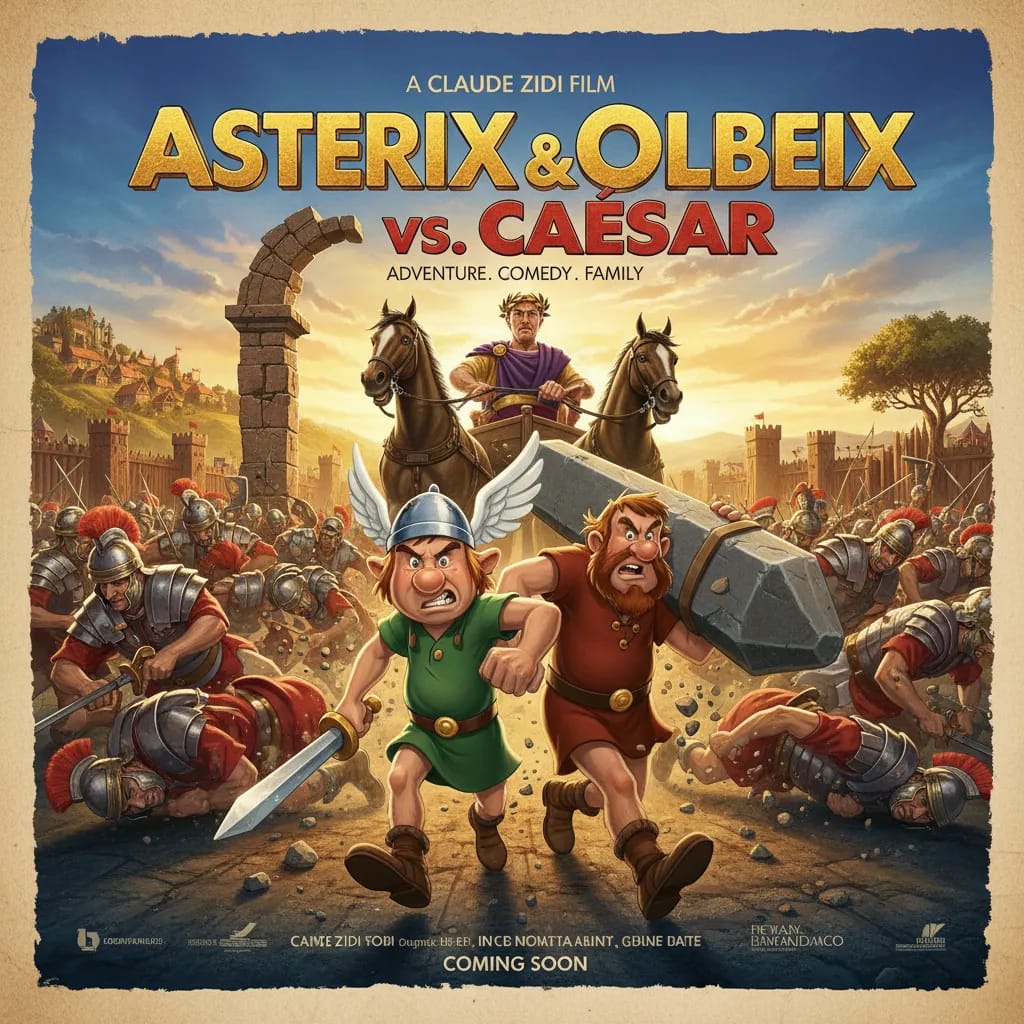 Asterix and Obelix vs. Caesar poster