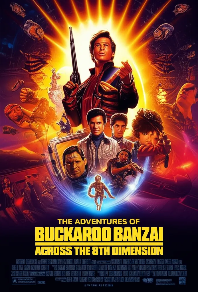 The Adventures of Buckaroo Banzai Across the 8th Dimension poster