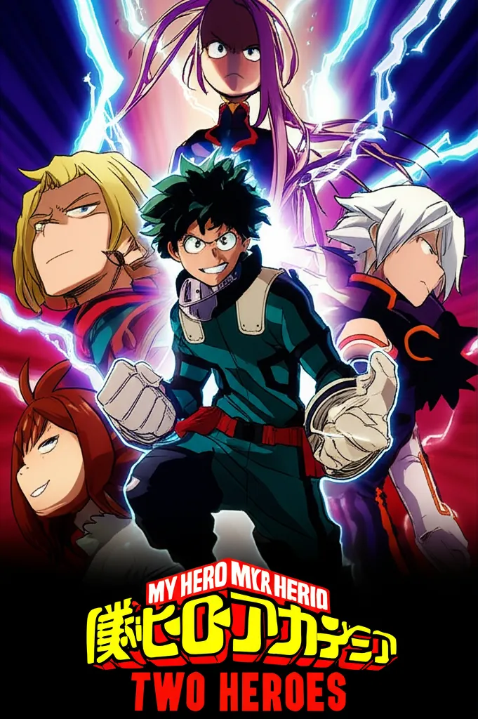 My Hero Academia: Two Heroes poster